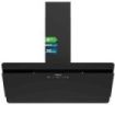 Cecotec Bolero Flux DT 908000 Glass Black A++ Campana Extractora de 90cm - 210W - Succion 800m3/h - Luz LED - Pantalla LED - Incluye Accesorios - Filtros de Carbono Incluidos - Color Negro