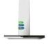 Cecotec Bolero Flux ICT 908000 Glass Black A++ Campana Extractora de Techo de 90cm - 210W - Succion 800m3/h - Luz LED - Pantalla - Acero Inoxidable - Apagado Automatico - Filtros de Carbono - Color Negro
