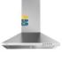 Cecotec Bolero Flux PM 604300 Inox C Campana Extractora de 60cm - 105W - Succion 430m3/h - Luz LED - Incluye Accesorios - Nivel Sonoro de 69dB - Kit de Montaje - Color Acero