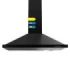 Cecotec Bolero Flux PM 906500 Black A Campana Extractora de 90cm - 165W - Succion 650m3/h - Luz LED - Incluye Accesorios - Kit de Montaje - Filtros de Carbono Incluidos - Color Negro