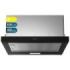 Cecotec Bolero Flux TLM 603500 Black A Campana Extractora Telescopica de 60cm - 70W - Succion 350m3/h - Luz LED - Incluye Accesorios - Kit de Montaje - Filtros de Carbono Incluidos - Color Negro