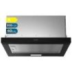 Cecotec Bolero Flux TLM 603500 Black A Campana Extractora Telescopica de 60cm - 70W - Succion 350m3/h - Luz LED - Incluye Accesorios - Kit de Montaje - Filtros de Carbono Incluidos - Color Negro