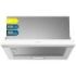 Cecotec Bolero Flux TLM 603500 White A Campana Extractora Telescopica de 60cm - 70W - Succion 350m3/h - Luz LED - Incluye Accesorios - Kit de Montaje - Filtros de Carbono Incluidos - Color Blanco