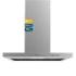 Cecotec Bolero Flux TM 703500 Inox B Campana Extractora de 70cm - 70W - Succion 350m3/h - Luz LED - Incluye Accesorios - Acero Inoxidable - Kit de Montaje - Filtros de Carbono Incluidos - Color Acero