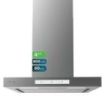 Cecotec Bolero Flux TT 608000 Slim Glass White A++ Campana Extractora de 60cm - 210W - Succion 800m3/h - Luz LED - Pantalla LED - Incluye Accesorios - Acero Inoxidable - Filtros de Carbono - Color Acero