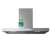 Cecotec Bolero Flux TT 908000 Slim Glass White A++ Campana Extractora de 90cm - 210W - Succion 800m3/h - Luz LED - Pantalla LED - Incluye Accesorios - Acero Inoxidable - Filtros de Carbono - Color Acero