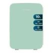 Cecotec Bolero MiniCooling 10L Bahamas Mint Mini Frigorifico Portatil - Capacidad 10L - 12V/220V - Temperatura Regulable - Enfria hasta 7ºC - Funcion Calentamiento hasta 65ºC - Color Menta
