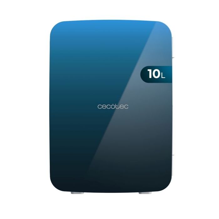 Cecotec Bolero MiniCooling 10L Bahamas Pat 1 Mini Frigorifico Portatil - Capacidad 10L - 12V/220V - Temperatura Regulable - Enfria hasta 7ºC - Funcion Calentamiento hasta 65ºC - Color Azul Marino