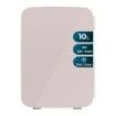 Cecotec Bolero MiniCooling 10L Bahamas Pink Mini Frigorifico Portatil - Capacidad 10L - 12V/220V - Temperatura Regulable - Enfria hasta 7ºC - Funcion Calentamiento hasta 65ºC - Color Rosa Pastel