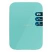 Cecotec Bolero MiniCooling 20L Bahamas Mint Mini Frigorifico Portatil - Capacidad 20L - 12V/220V - Temperatura Regulable - Enfria hasta 7ºC - Funcion Calentamiento hasta 65ºC - Color Menta