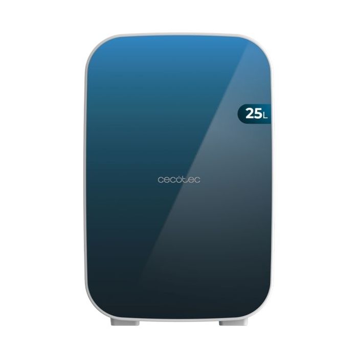 Cecotec Bolero MiniCooling 25L Bahamas Pat 1 Mini Frigorifico Portatil - Capacidad 25L - 12V/220V - Temperatura Regulable - Enfria hasta 7ºC - Funcion Calentamiento hasta 65ºC - Color Azul Marino