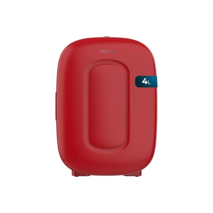Cecotec Bolero MiniCooling 4L Bora Red Mini Frigorifico Portatil - Capacidad 4L - Voltaje 12V - Temperatura Regulable - Enfria hasta 7ºC - Funcion Calentamiento hasta 50ºC - Color Rojo