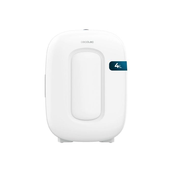 Cecotec Bolero MiniCooling 4L Bora White Mini Frigorifico Portatil - Capacidad 4L - Voltaje 12V - Temperatura Regulable - Enfria hasta 7ºC - Funcion Calentamiento hasta 50ºC - Color Blanco