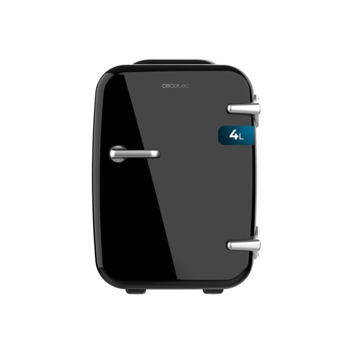Cecotec Bolero MiniCooling 4L Habana Black Mini Frigorifico Portatil - Capacidad 4L - Voltaje 12V - Temperatura Regulable - Enfria hasta 7ºC - Funcion Calentamiento hasta 65ºC - Color Negro