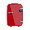 Cecotec Bolero MiniCooling 4L Habana Red Mini Frigorifico Portatil - Capacidad 4L - 12V/220V - Temperatura Regulable - Enfria hasta 7ºC - Funcion Calentamiento hasta 65ºC - Color Rojo