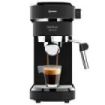 Cecotec Cafelizzia 790 Black Cafetera Expresso con Vaporizador - Potencia 1350W - Capacidad 1.2L - Presion 20bar - Vaporizador - Temperatura Regulable - Acero Inoxidable - Termoblock - Color Negro