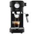 Cecotec Cafelizzia 790 Black Pro Cafetera Expresso con Vaporizador - 1350W - Vaporizador - Presion 20bar - Deposito 1.1L - Temperatura Regulable - Calientatazas - Termoblock - Manometro - Color Negro