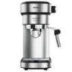 Cecotec Cafelizzia 790 Steel Cafetera Express 1350W - Presion 20 Bares - Deposito de 1,2L - Brazo Doble Salida - Vaporizador - Superficie Calientatazas - Acabados en Acero Inoxidable