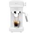 Cecotec Cafelizzia 790 White Cafetera Expresso - 1350W - Presion de 20Bar - Vaporizador Orientable - Deposito 1.2L - Doble Salida de Cafe - Sistema de Ahorro Energetico - Color Blanco