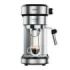 Cecotec Cafelizzia Steel Cafetera Expresso con Vaporizador - Potencia 1350W - Presion 20bar - Termoblock - Temperatura Regulable - Vaporizador - Apagado Automatico - Deposito 1.2L - Color Negro y Plateado