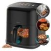 Cecotec Cecofry and Grill Smokin'Prime 6500 Freidora de Aire con Doble Resistencia - 2200W - Capacidad 6.5L - Temperatura Regulable - Grill - Ahumador - Ventana de Visualizacion - Color Negro