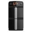 Cecotec Cecofry DuoLevel 10000 Freidora de Aire Doble - Potencia 2400W - Capacidad 10L - Temperatura Regulable - Pantalla Tactil - Programas Preconfigurados - Color Negro