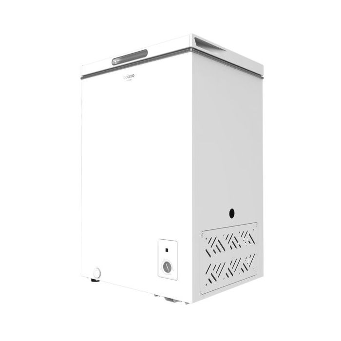 Cecotec Congelador Bolero CoolMarket Chest 99 white E Mini Congelador Horizontal Convertible - Capacidad 99L - Cesta Interior - Color Blanco