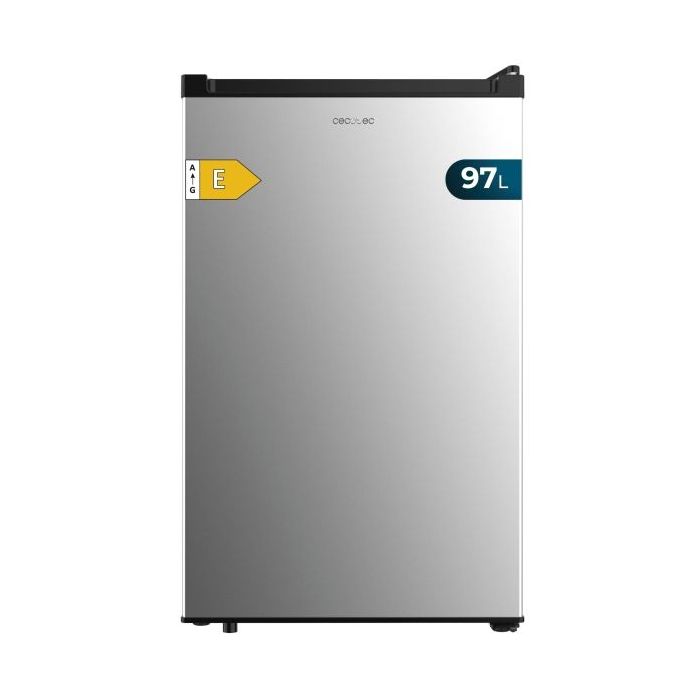 Cecotec Congelador Bolero CoolMarket TF 97 Inox Congelador de Sobremesa - Capacidad 97L - Temperatura Regulable - 83.5x55.1x57.5cm - Color Acero