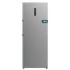 Cecotec Congelador Bolero CoolMarket UF 380 inox D Congelador Vertical Convertible - Capacidad 380L - Luz LED - Nofrost - Alarma de Puerta Abierta - Compresor Inverter - Color Acero