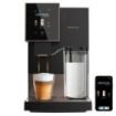 Cecotec Cremmaet Compactccino Connected Black Rose Cafetera Expresso Automatica - Molinillo - Capacidad 150g de Cafe - Presion 19bar - Deposito 1.1L - Pantalla Tft - WiFi - Tanque de Leche - Color Negro