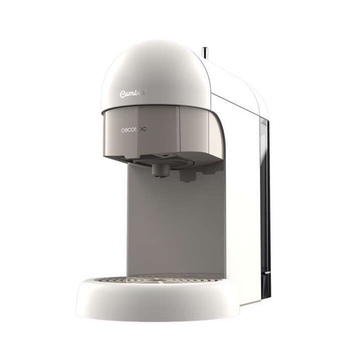 Cecotec Cumbia Capricciosa Cafetera Express White 1100W - Apta para Cafe Molido y Capsulas ESE - Deposito de Agua 0.6L - 19 Bares