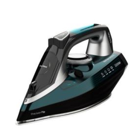 Cecotec Fast and Furious 5060 Ultra Plancha de Ropa - 3200W - Vapor Continuo 70g/min - Golpe de Vapor 270g/min - Suela Antiadherente - Autoapagado - Sistema Antigoteo y Antical - Color Negro y Verde