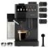 Cecotec Freestyle Grind and Latte Cafetera Expresso Compatible con Capsulas - 1400W - Presion 20bar - Deposito de 1.6L - Capacidad 40g de Cafe - Tanque de Leche - Molinillo - Color Negro