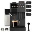 Cecotec Freestyle Grind and Latte Cafetera Expresso Compatible con Capsulas - 1400W - Presion 20bar - Deposito de 1.6L - Capacidad 40g de Cafe - Tanque de Leche - Molinillo - Color Negro