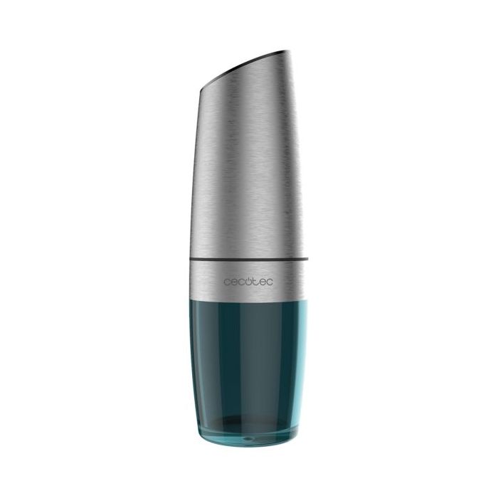 Cecotec InstantMill Gravity Molinillo Electrico de Especias - Cuerpo de Acero Inoxidable - Mecanismo de Molienda Ajustable - Ventanas de Acrilico - LED - Resistente a la Corrosion - Molienda de Ceramica