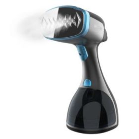 Cecotec IronHero 1800 Ultimate Plancha de Vapor Vertical - 1800W - Suela Ceramica - Pantalla Tactil LED - 2 Niveles de Vapor - Sistema Autoapagado - Cepillo - Color Negro y Azul