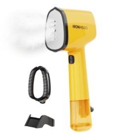 Cecotec IronHero V-1500 Essential Plancha de Vapor Vertical - 1500W - Vapor Continuo 25g/min - 2 Modos de Vapor - Suela Ceramica Ultradeslizante - Cepillo Quitapelusas - Autoapagado - Color Amarillo