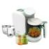 Cecotec Nana BabyCare FoodProcessor Robot Multifuncion 4 en 1 para Bebes - Libre de BPA - Tactil - Cocina y Tritura - Esteriliza Chupetes - Recetario - Compatible con Frutas y Carnes - Color Blanco