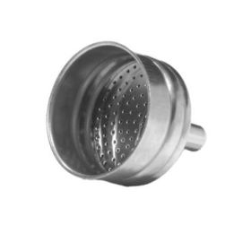 Cecotec Piccolina Embudo para Cafetera Italiana de 4 Tazas - Aluminio Resistente de Alta Calidad - Garantiza Extraccion Uniforme