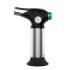 Cecotec Polka Flame-Cook 1000 Steel Soplete de Cocina - Alcanza 1300°C - Regulador de Llama - Bloqueo de Seguridad - Compacto - Recetario - Espatula y Pincel - Facil de Usar - Color Negro y Plata