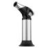 Cecotec Polka Flame-Cook 1000 Steel Soplete de Cocina - Alcanza 1300°C - Regulador de Llama - Bloqueo de Seguridad - Compacto - Recetario - Espatula y Pincel - Facil de Usar - Color Negro y Plata