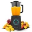 Cecotec Power Black Titanium 2300MAX Mix Go Batidora de Vaso - 2300W - Jarra de 1.5L - 6 Cuchillas Titanio - 5 Velocidades - Funcion Turbo - Accesorios Incluidos - Material Plastico Abs - Color Negro