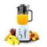 Cecotec Power Black Titanium RetroBlue Batidora de Vaso - Potencia 1200W - Capacidad Jarra 1.5L - Velocidad Ajustable - Estilo Retro - Cuchillas Recubiertas de Titanio - Color Azul Claro
