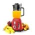 Cecotec Power Black Titanium RetroRed Batidora de Vaso - Potencia 1200W - Capacidad Jarra 1.5L - Velocidad Ajustable - Estilo Retro - Cuchillas Recubiertas de Titanio - Color Rojo