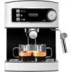 Cecotec Power Espresso 20 Cafetera Express Automatica - Potencia de 850W - Bomba de 20 Bares - Deposito de 1.5L - Doble Salida - Vaporizador Orientable - Acero Inoxidable