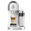 Cecotec Power Instant-ccino 20 Chic Serie Bianca Cafetera Expresso Compatible con Capsulas - Potencia 1470W - Presion 20bar - Deposito de 0.7ml - Temperatura Regulable - Termoblock - Color Blanco