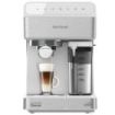 Cecotec Power Instant-ccino 20 Touch Serie Bianca Cafetera Expresso - 1350W - Calientatazas - Presion 20bar - Deposito de 1.4L - Tanque de Leche - Termoblock - Color Blanco