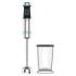 Cecotec Power TitanBlack 1200 XL Batidora de Mano - 1200W - 4 Cuchillas de Titanio en Cruz - Campana Antisalpicaduras - Velocidad Ajustable - Vaso 800ml - Funcion Turbo - 6.8x6.8x48cm - Color Negro