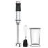 Cecotec Power TitanBlack 1500 XL Cream Batidora de Mano - 1500W - Cuchillas de Titanio - Campana Antisalpicaduras - Velocidad Ajustable - Funcion Turbo - Accesorios Lavavajillas - Color Negro