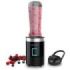 Cecotec Power Titanium 350 Batidora de Vaso Portatil - Potencia 350W - Ergonomico - Apto para Lavavajillas - Cuchillas Recubiertas de Titanio - Color Negro